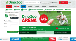 Desktop Screenshot of dinozoo.lv